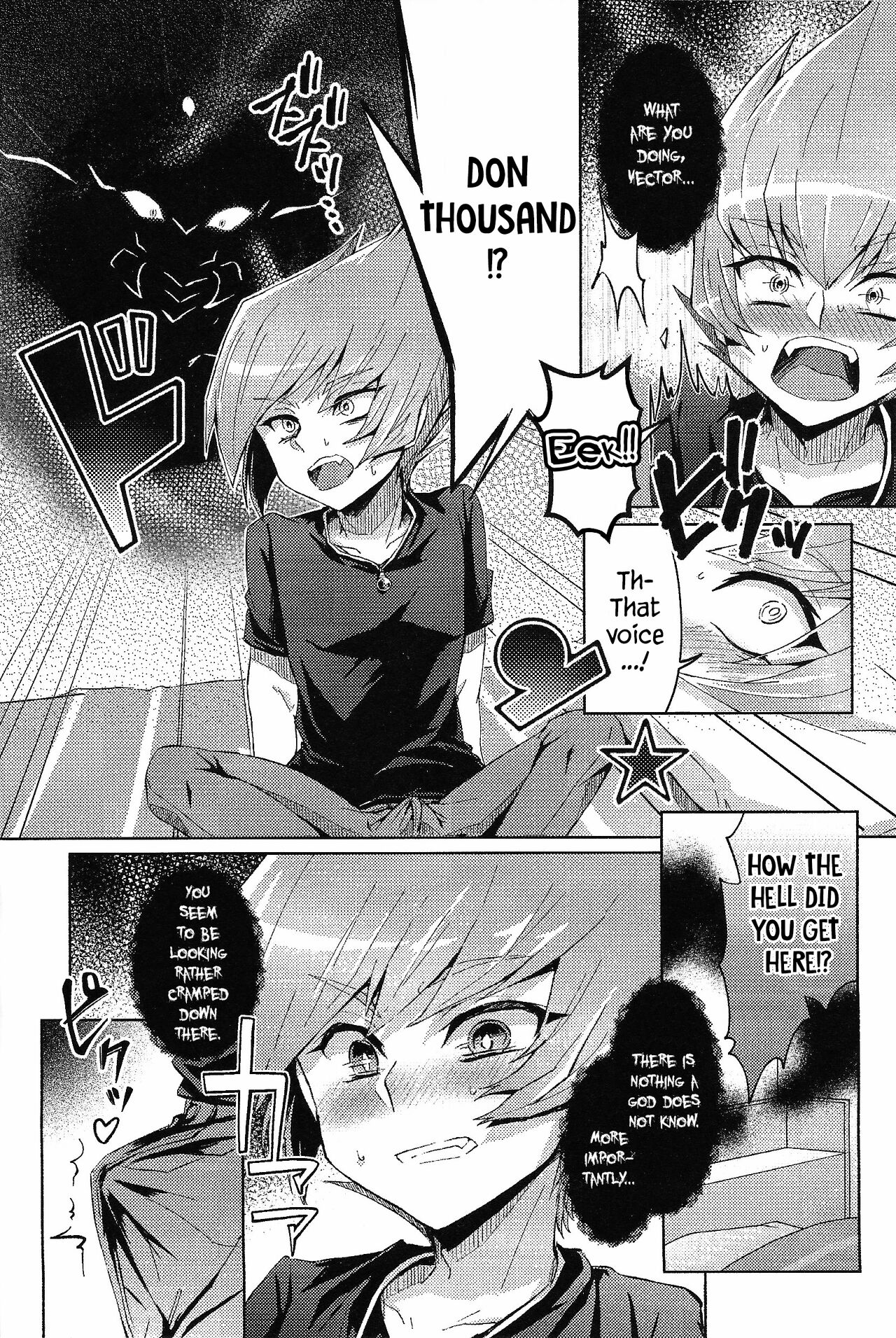 (LuckyCard!1) [サンカクコーナー (ひろの)] バリアン世界の神が人間の快楽を教えてくれるようです (遊☆戯☆王ZEXAL) [英訳]