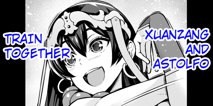 [あんこまん] 三蔵ちゃんと一緒にとれーにんぐ (Fate/Grand Order) [英訳]