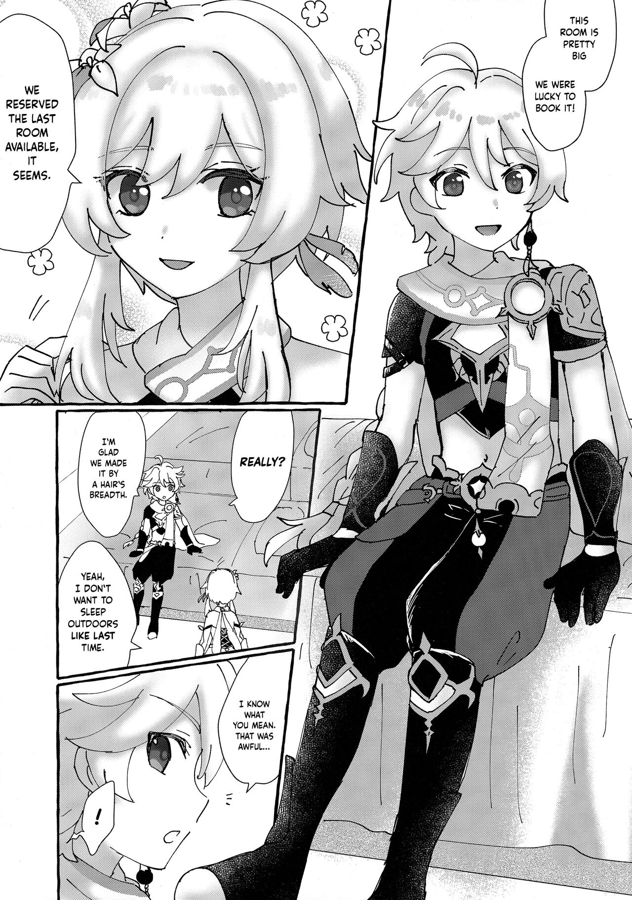 (神ノ叡智) [Cotton Candy (わたあめ)] ふたりでまねごと。(原神) [英訳]