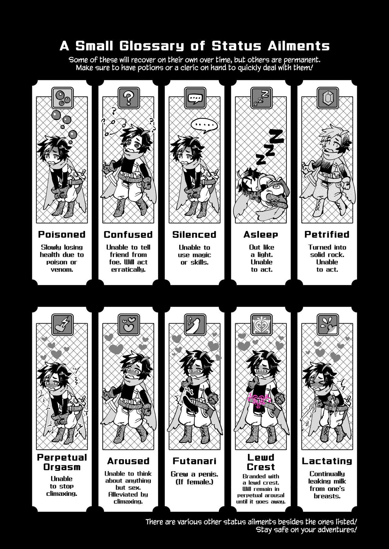 [その他大勢Z (ゆかたろ)] なかよし女冒険者は夜になると宿屋でめちゃくちゃえっちする [英訳] [DL版] [ページ欠落]