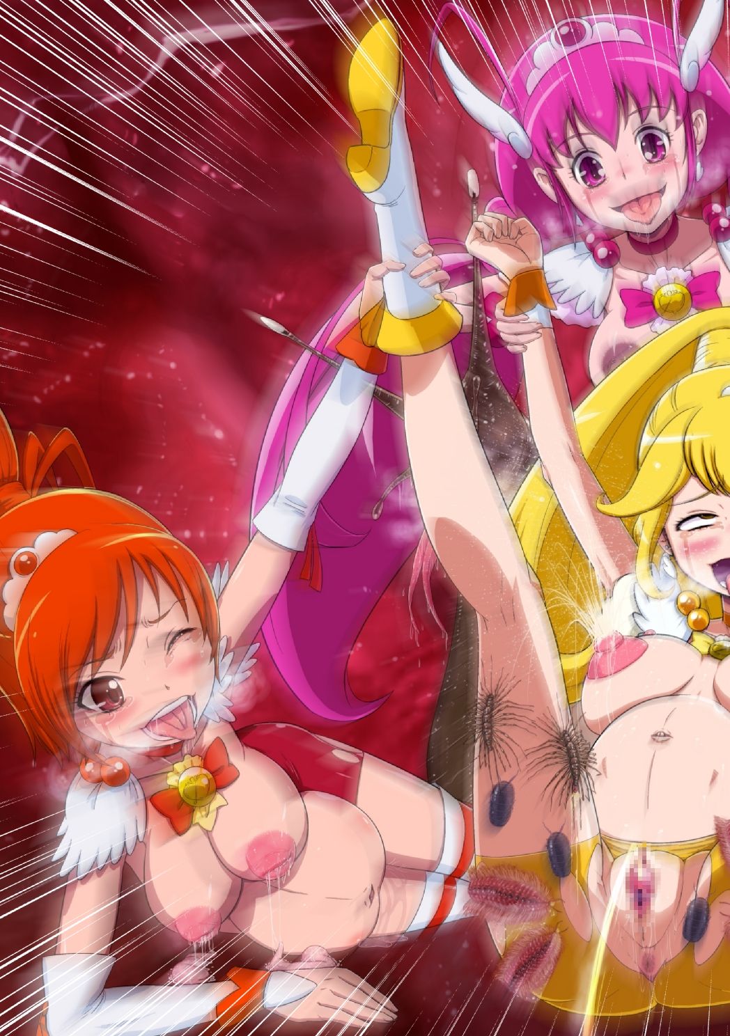 [重力式擁壁 (ダム)] Shock触ごブリギュア (スマイルプリキュア!) [中国翻訳] [DL版]