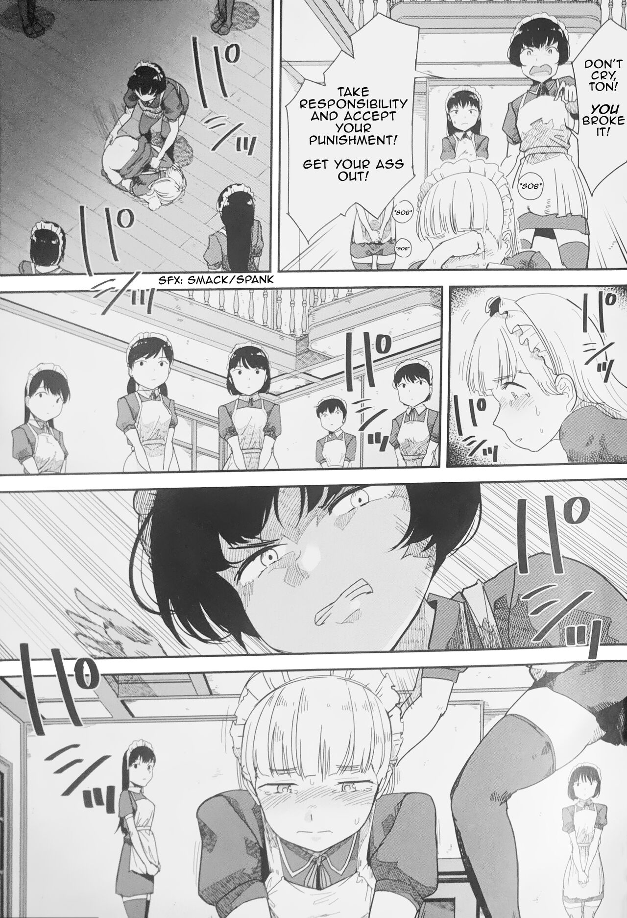 (C94) [クマニコテック (小桜クマネコ)] 食べメイド 支配欲編 [英訳] [ページ欠落]