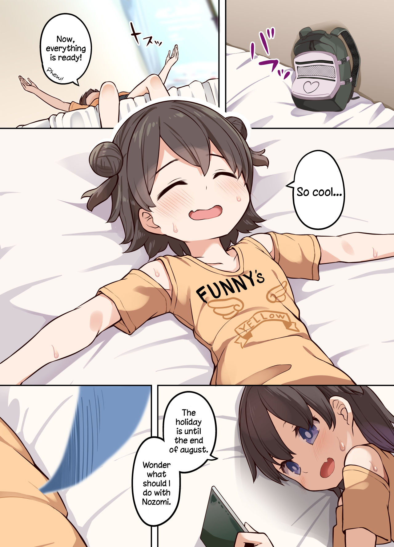 [憑依(はい)る抜け道 (あるべんと、椎名悠輝)] 憑依汚染で百合えっち [英訳]