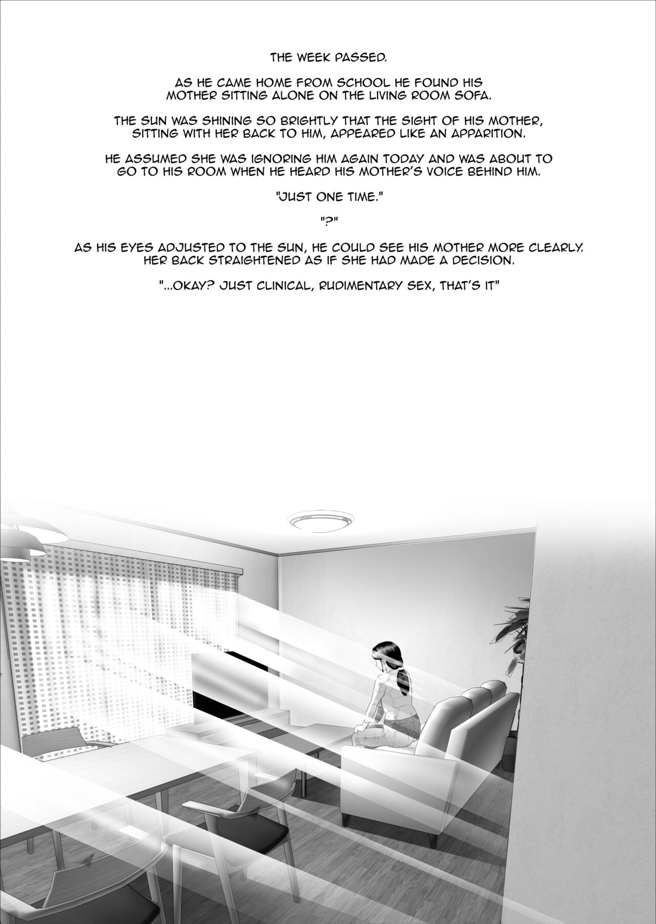 [灰同 (灰司)] 僕がお母さんとこんなことになっちゃう話 序章 [英訳]