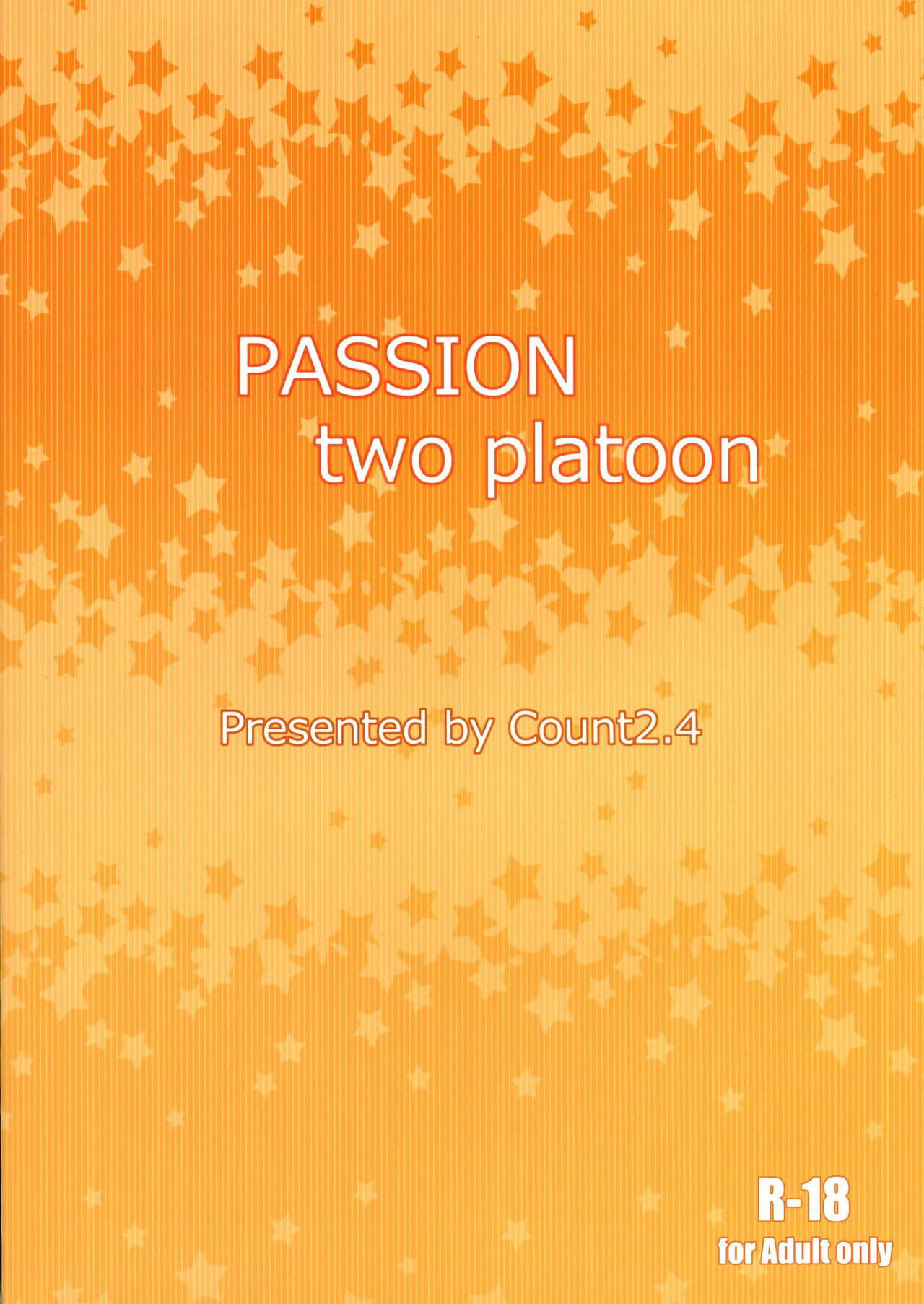 (歌姫庭園6) [Count2.4 (弐肆)] PASSION two platoon (アイドルマスター シンデレラガールズ) [英訳]