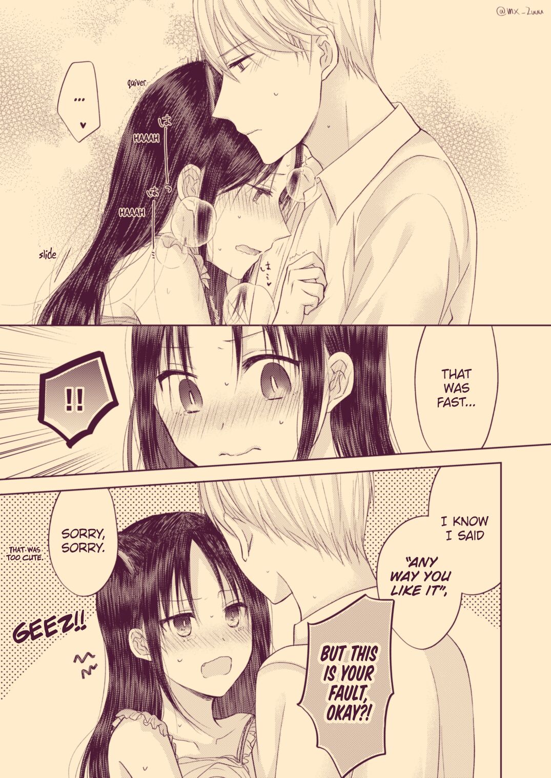 [久鶴] 白かぐ ③ (かぐや様は告らせたい) [英訳]