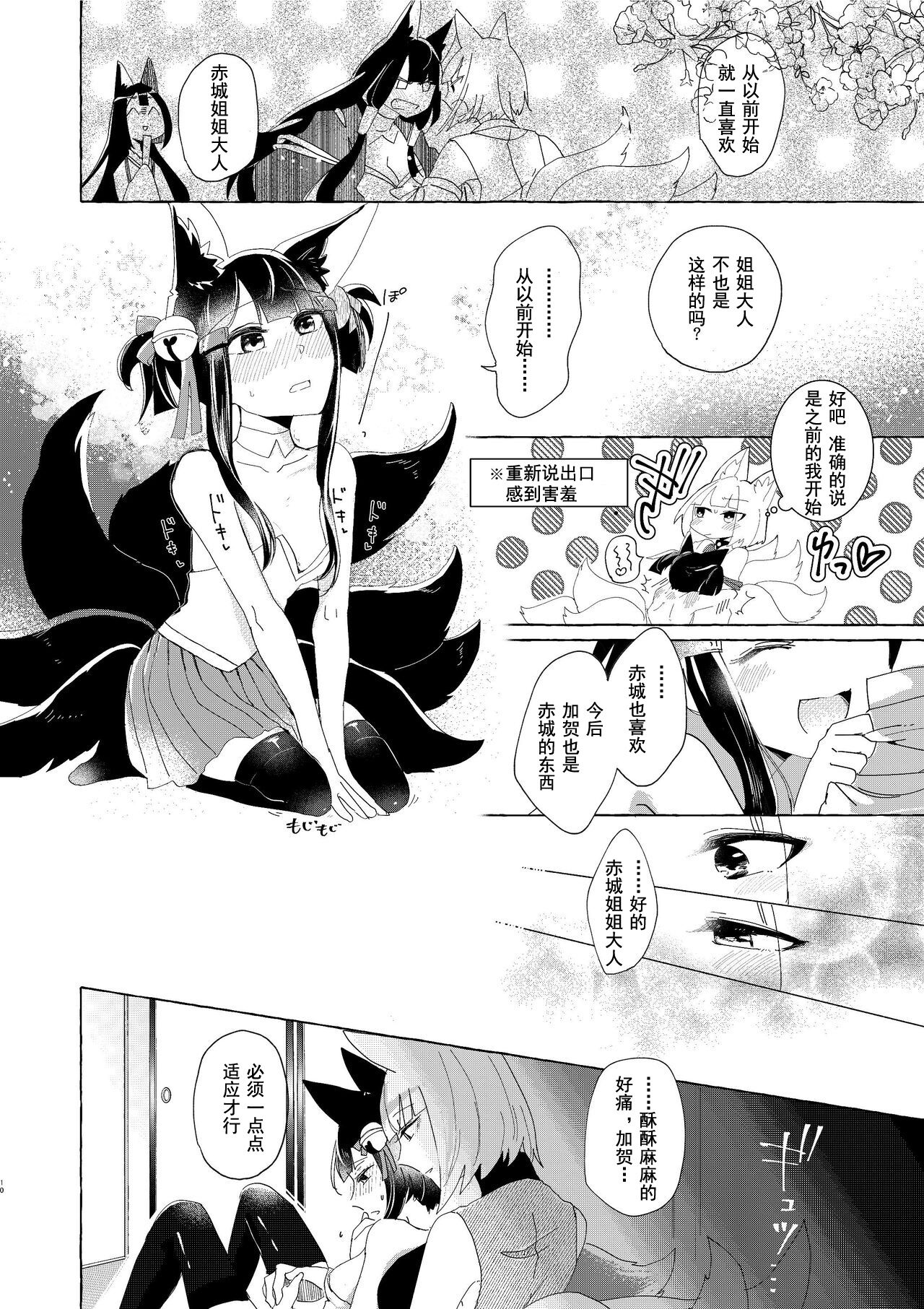 [百合畑牧場 (紺)] 赤城ちゃんはお薬を飲まない (アズールレーン) [中国翻訳] [DL版]
