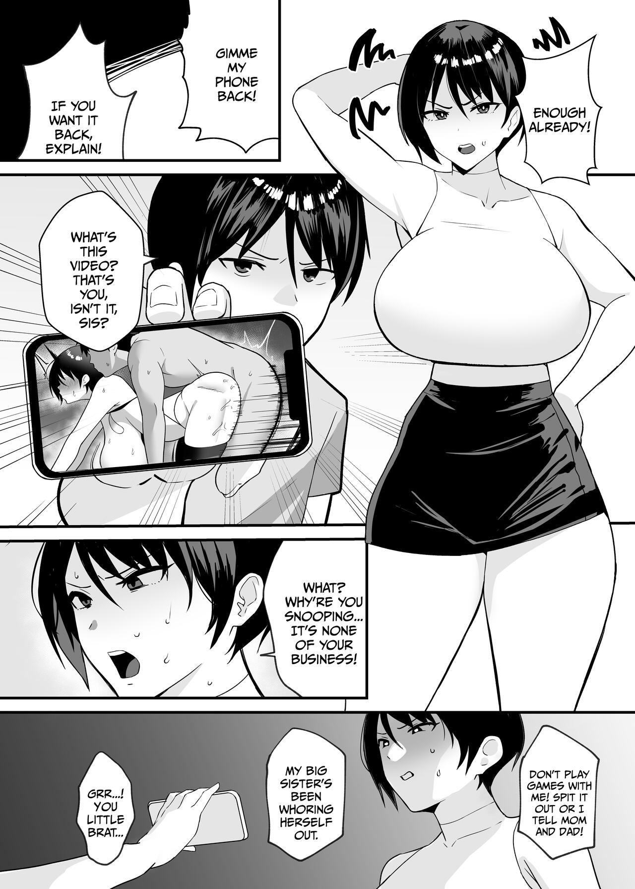 [C級電画 (c級)] 姉ネトル ～セフレとハメ撮りしてた姉を分からせる話～ [英訳]
