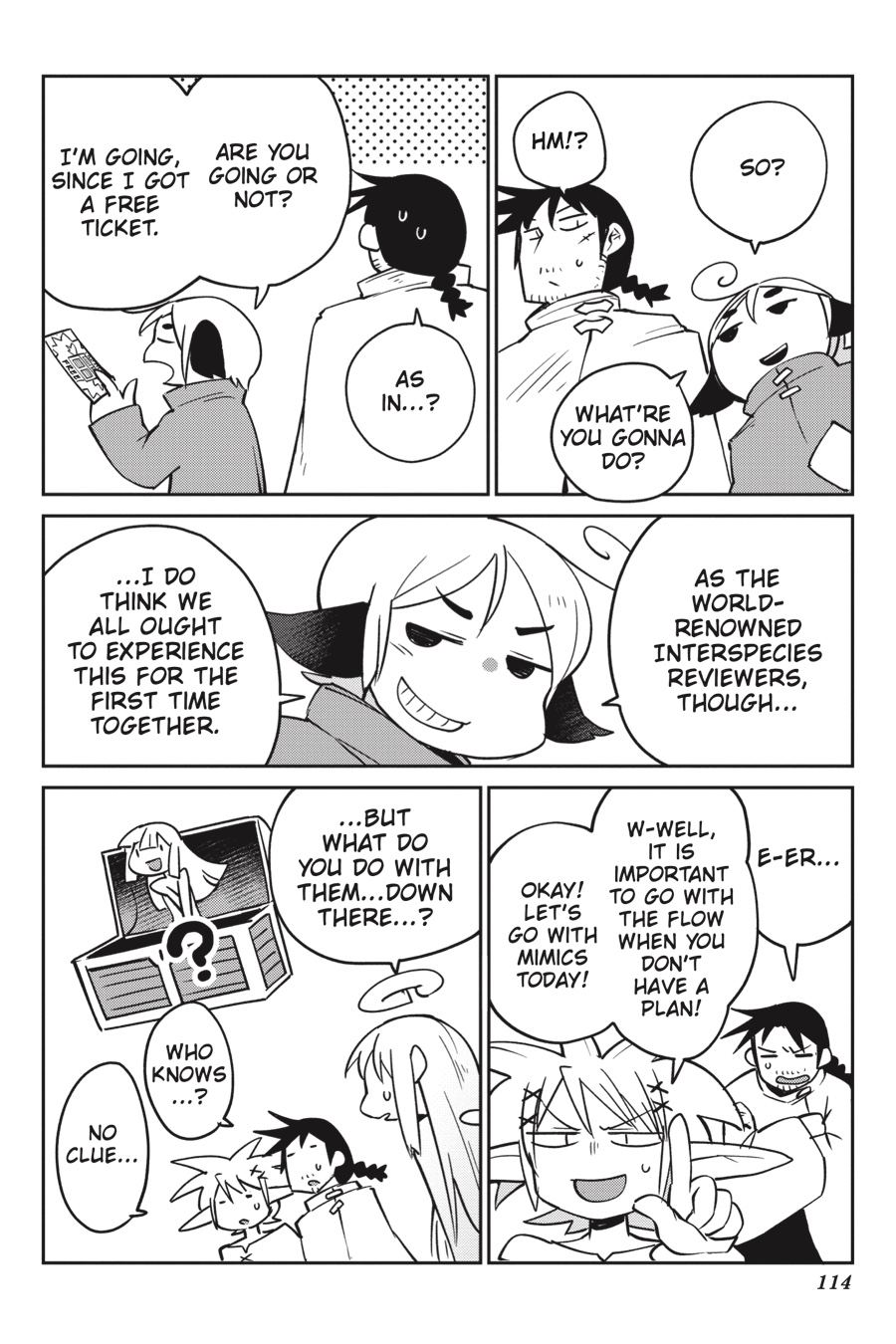 [天原] 異種族レビュアーズ [英訳]