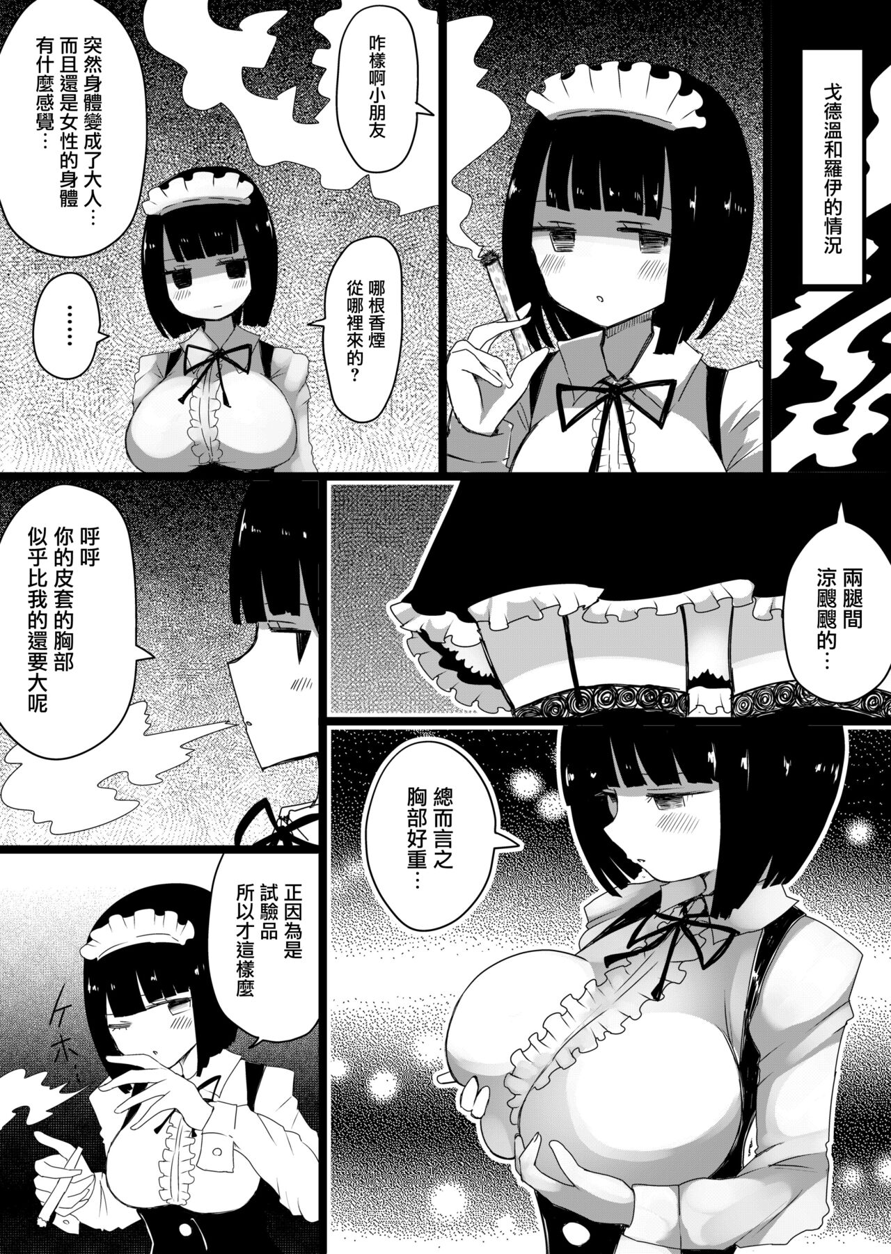 [むらさきにゃんこバー (ヴァエ)] メイドの皮prototype [中国翻訳] [DL版]