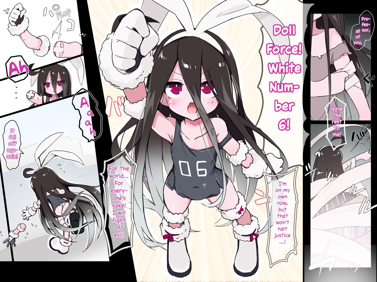 [団栗] ドール戦隊！ホワイト６(１話) (おゆうぎ会)[英訳]