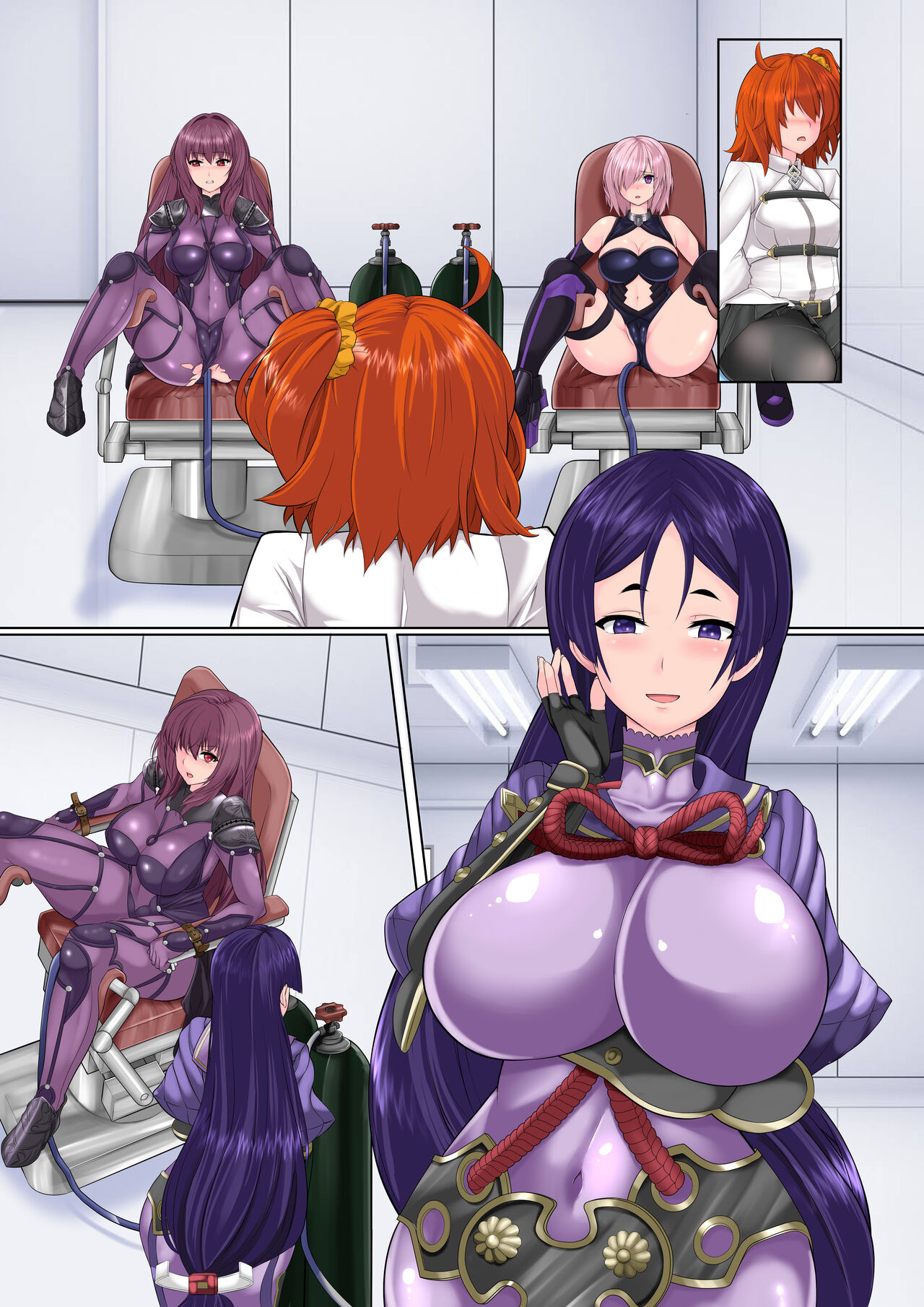 源氏膨腹膨乳膨竿折