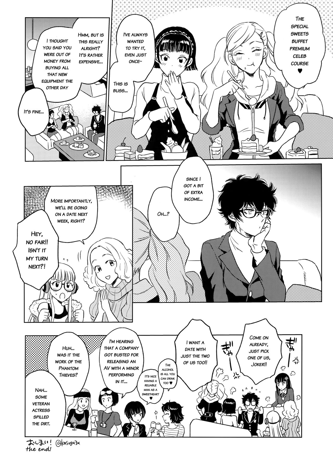 (アナザーコントロール6) [downbeat、ksg (桐下悠司、春日)] プレイング・ジョーカー2 (ペルソナ5) [英訳]